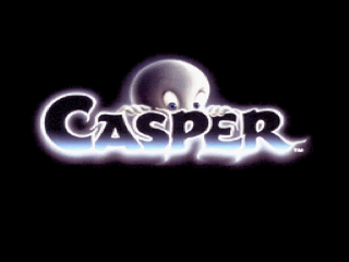 Casper title screen for Super Nintendo